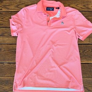 Original Penguin Coral Pink Golf Polo